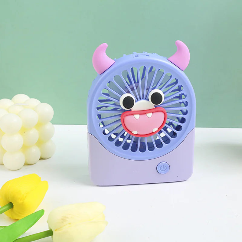 Cute Mini 3-in-1 Light & Ventilator