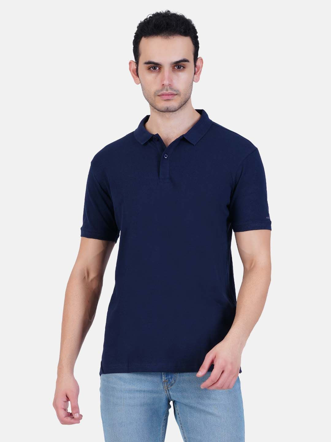 Polo T-Shirt for Men and Women - Navy Blue-6