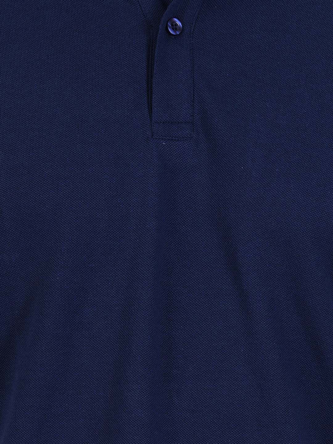 Polo T-Shirt for Men and Women - Navy Blue-7
