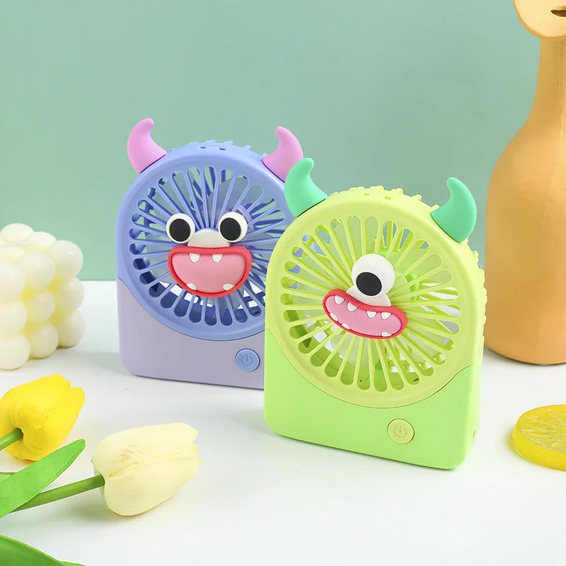 Cute Mini 3-in-1 Light & Ventilator