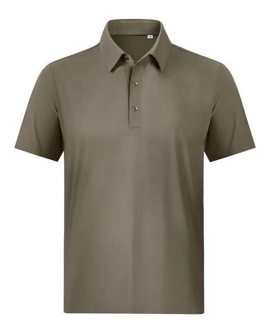 Dry Fit Polo T Shirts for Men Khaki