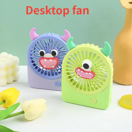 Cute Mini 3-in-1 Light & Ventilator